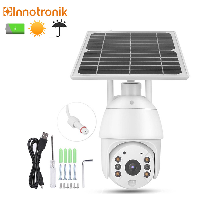 Solární otočná 4G IP kamera Innotronik IUB-BC20-4G