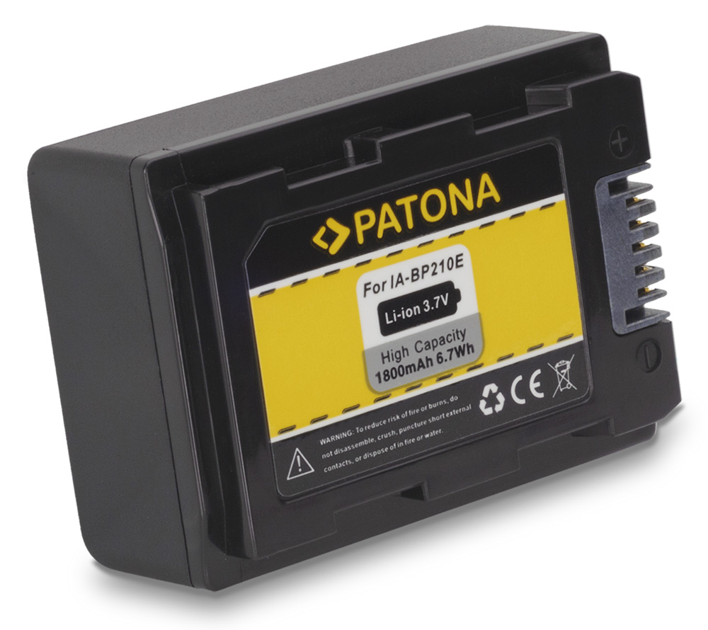 Baterie Patona IA-BP210E - Li-Ion 1800mAh - neoriginální