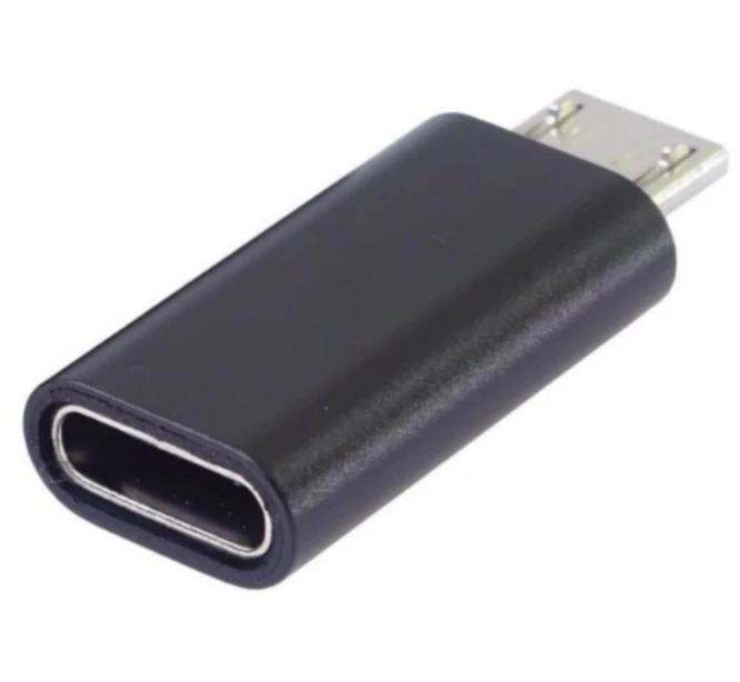 PremiumCord adaptér USB-C na microUSB černý