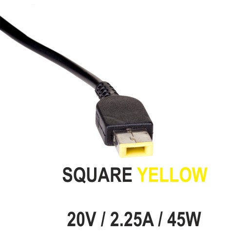 Napájecí zdroj Akyga AK-ND-51 20V/2.25A 45W Square yellow SlimTip - neoriginální
