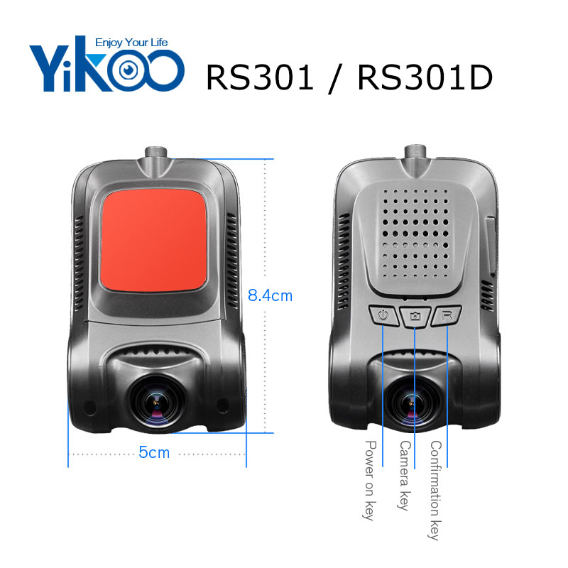 Skrytá kamera do auta Yikoo RS301 - FullHD, WiFi