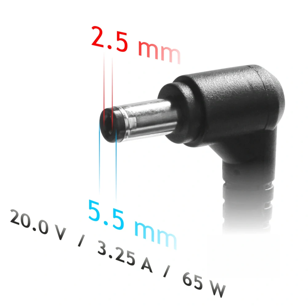 Napájecí zdroj Akyga AK-ND-17 20V/3.25A 65W 5.5x2.5mm konektor - neoriginální