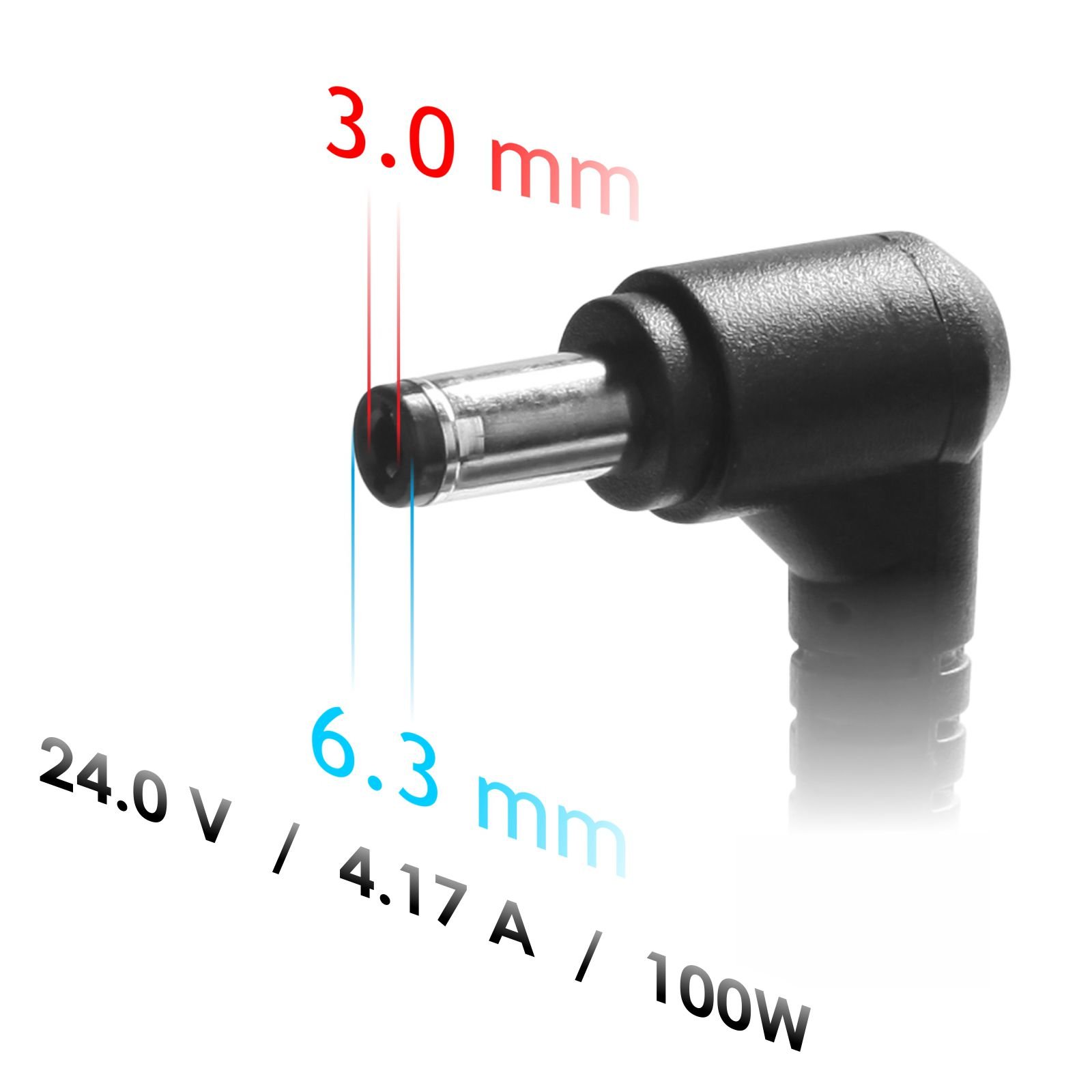 Napájecí zdroj Akyga AK-ND-73 24V/4.17A 100W 6.3x3.0mm konektor - neoriginální