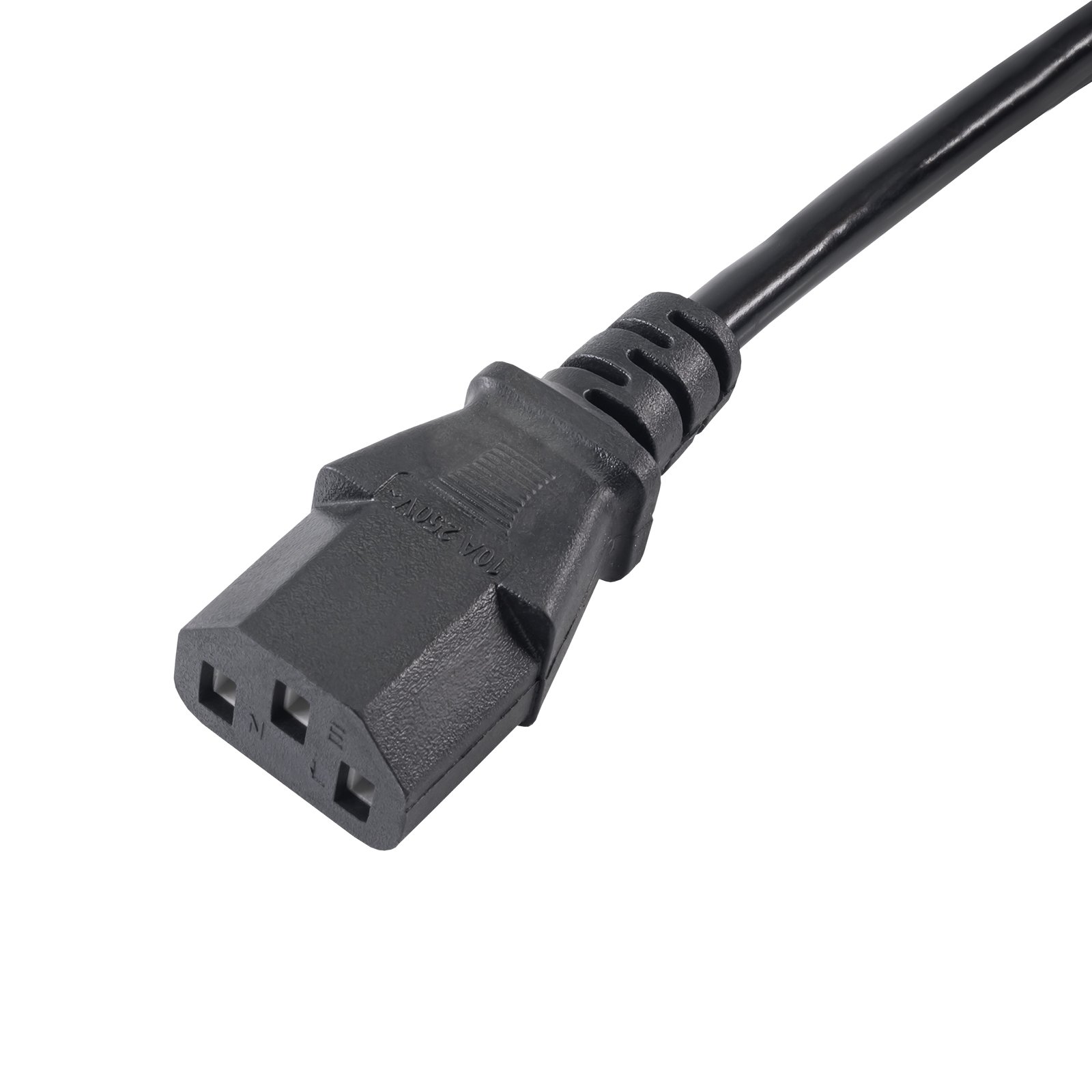 Napájecí kabel Akyga AK-PC-01A - IEC C13 - 1.5m