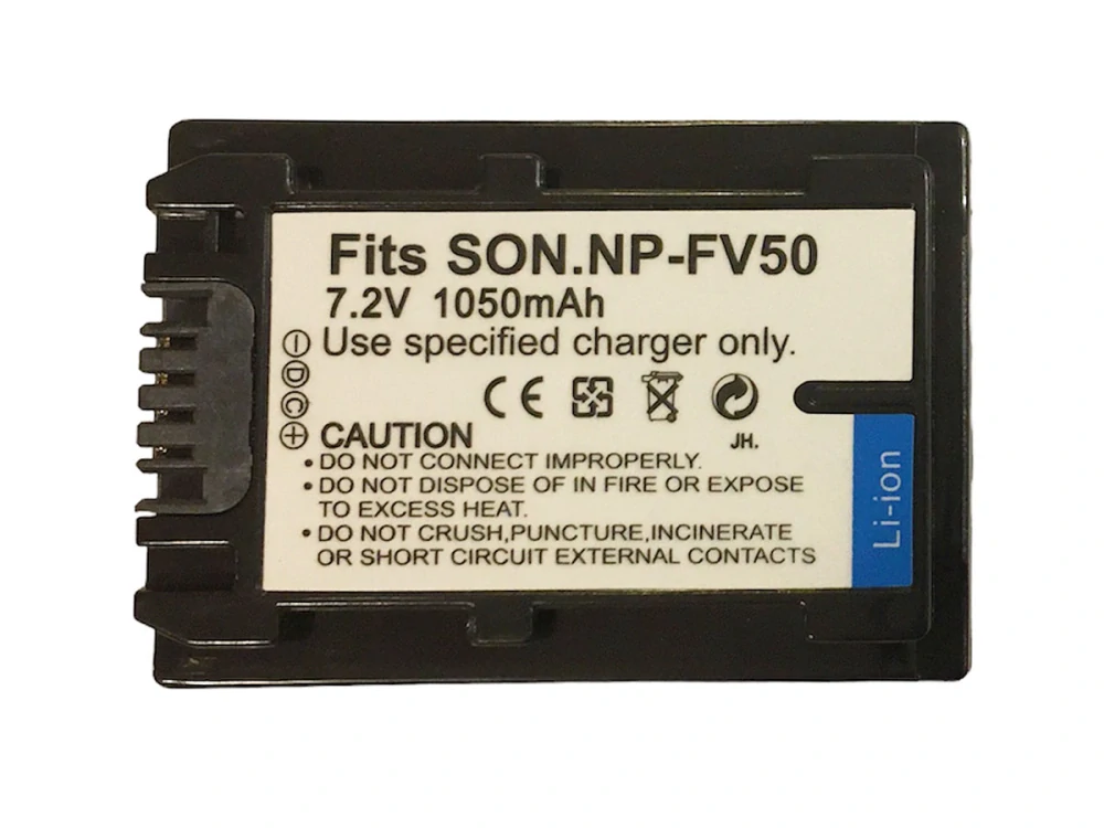 TRX baterie NP-FV50 - Li-Ion 1050mAh - neoriginální