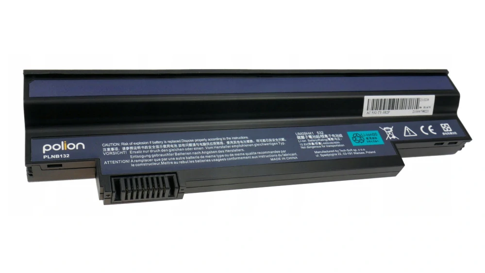 Baterie Polion UM09H31 pro notebooky ACER Aspire One 532H 533 - Li-Ion 5200mAh - neoriginální
