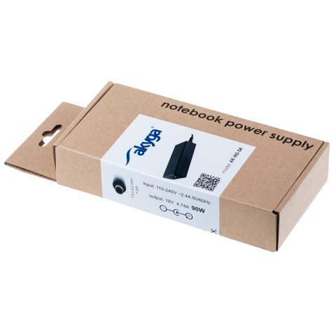 Napájecí zdroj Akyga AK-ND-04 19V/4.74A 90W 7.4x5.0mm + pin - neoriginální