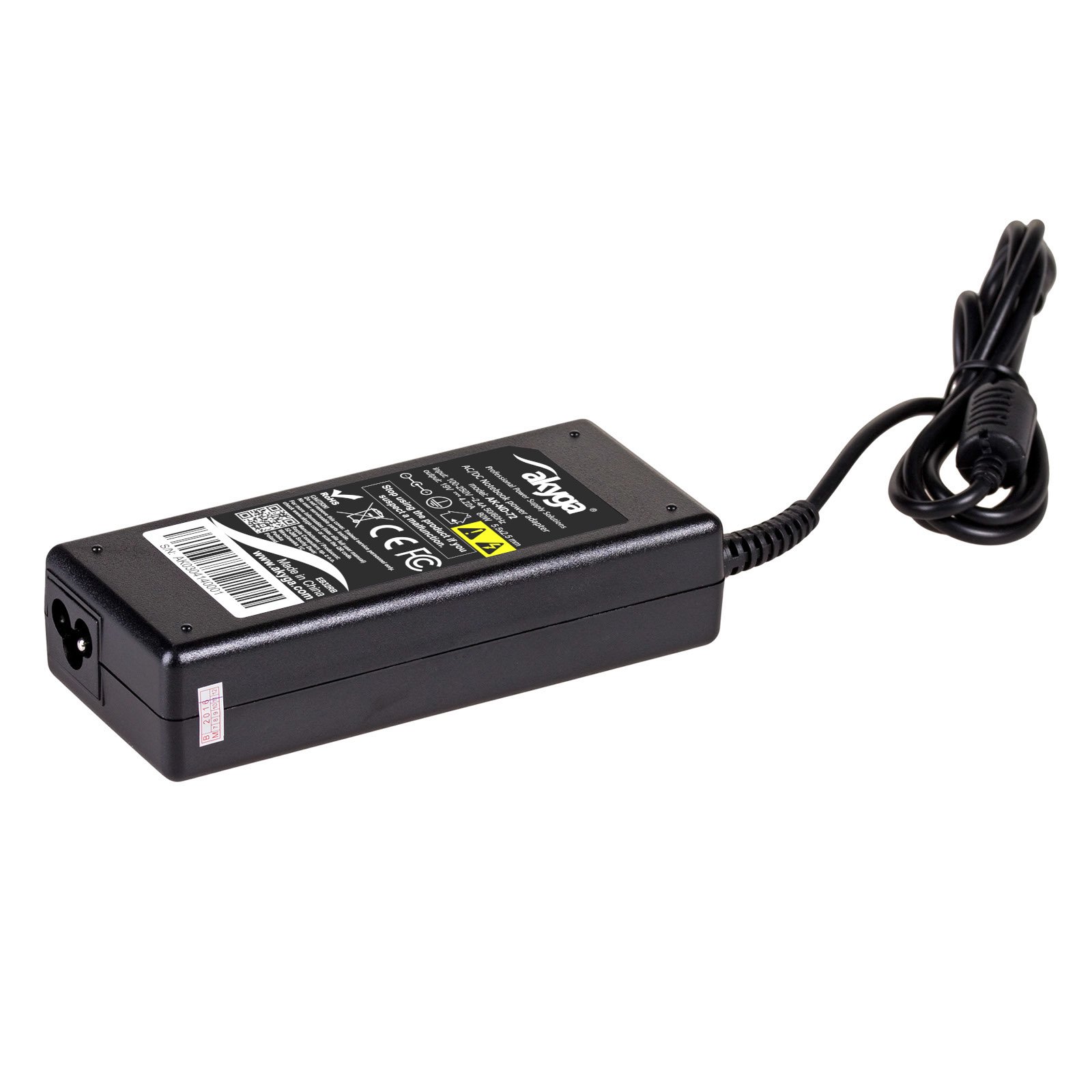 Napájecí zdroj Akyga AK-ND-72 19V/4.22A 80W 5.5x2.5mm konektor - neoriginální