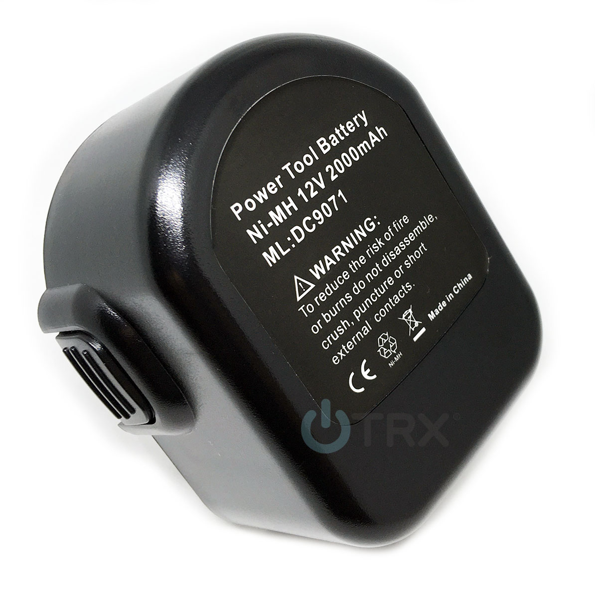 Baterie TRX DeW-DE9037-2000 - 12V 2000mAh Ni-MH - neoriginální