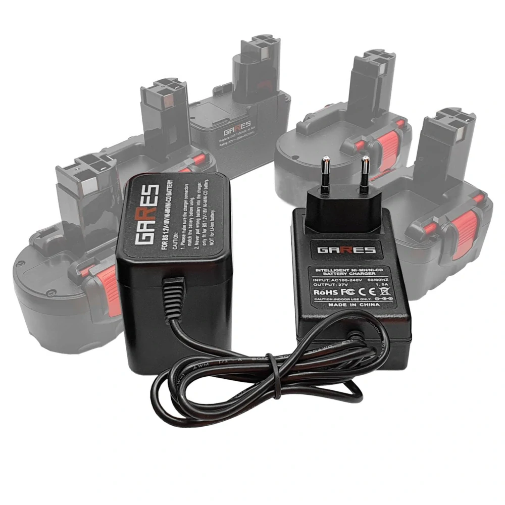 Nabíječka Gares CH010-BS1218N pro Bosch Ni-MH / Ni-Cd - neoriginální