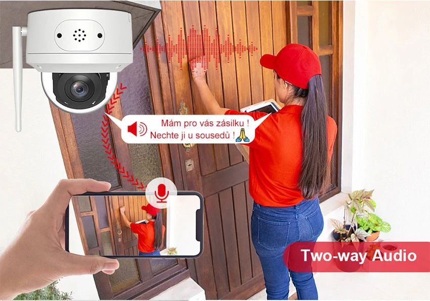 Kompaktní wi-fi IP kamera Innotronik ICS-B3