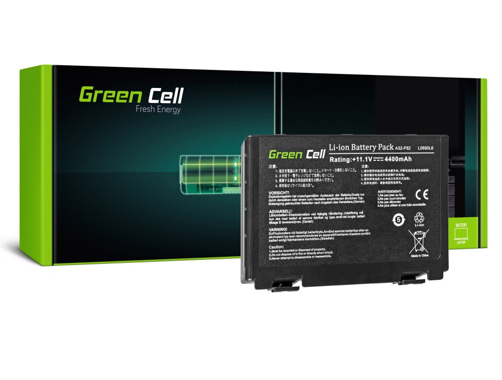 Baterie Green Cell AS01 - 11,1V 4400mAh Li-ion - neoriginální