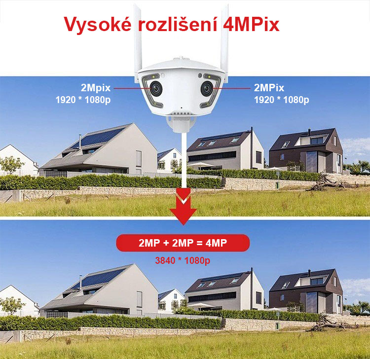 Duální wi-fi IP kamera Innotronik ICH-R22