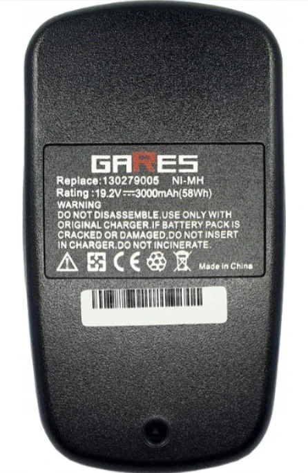 Baterie GARES 130279005 - 19,2V 3000mAh Ni-MH - neoriginální
