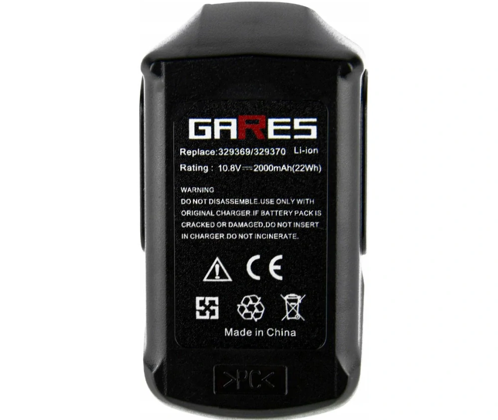 Baterie GARES Hi-BCL1015-2000 - 10,8V 2000mAh Li-Ion