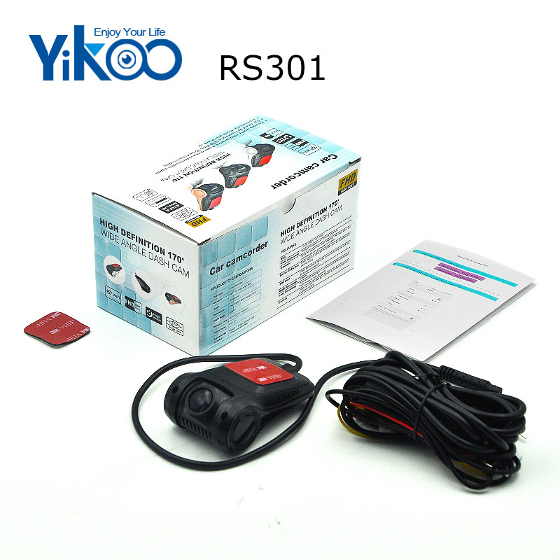 Skrytá kamera do auta Yikoo RS301 - FullHD, WiFi