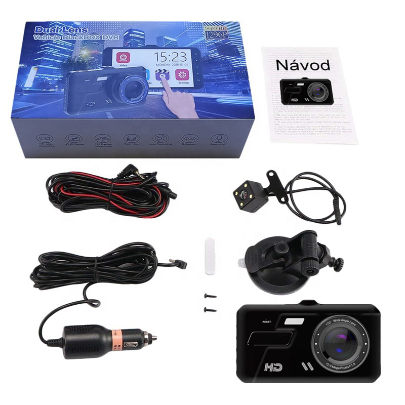 Kamera do auta Yikoo A105 Touch Dual Full HD