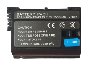 TRX EN-EL15 - Li-Ion 2550mAh - neoriginální