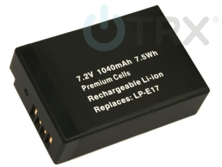 Baterie TRX LP-E17 - Li-Ion 1040 mAh - neoriginální