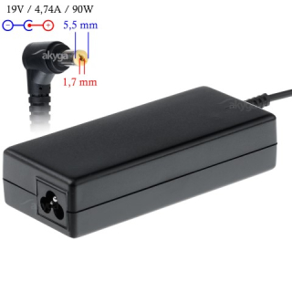 Napájecí zdroj Akyga AK-ND-12 19V/4.74A 90W 5.5x1.7mm konektor - neoriginální
