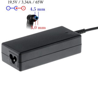 Napájecí zdroj Akyga AK-ND-25 19.5V/3.33A 65W 4.5x3.0mm + pin - neoriginální
