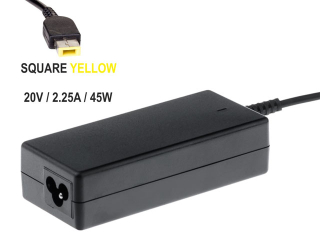 Napájecí zdroj Akyga AK-ND-51 20V/2.25A 45W Square yellow SlimTip - neoriginální