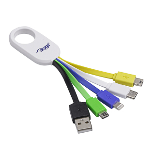 Klíčenka Akyga AK-AD-51 - USB kabel 5 v 1 