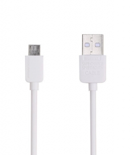 Kabel REMAX USB 2.0 na micro USB 1m bílý