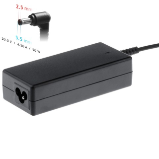Napájecí zdroj Akyga AK-ND-71 20V/4.5A 90W 5.5x2.5mm konektor - neoriginální