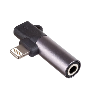 Adaptér Akyga AK-AD-63 Lightning / Lightning / Jack 3.5mm