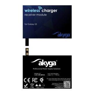 Qi adaptér Akyga AK-QIR-04 - Galaxy S5 - pro bezdrátové indukční nabíjení