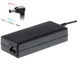 Napájecí zdroj Akyga AK-ND-72 19V/4.22A 80W 5.5x2.5mm konektor - neoriginální