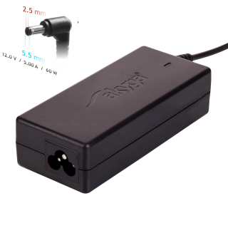 Napájecí zdroj Akyga AK-ND-30 12V/5A 60W 5.5x2.5mm konektor - neoriginální