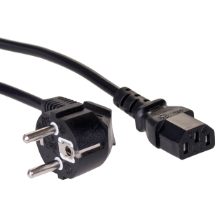 Napájecí kabel Akyga AK-PC-01A - IEC C13 - 1.5m