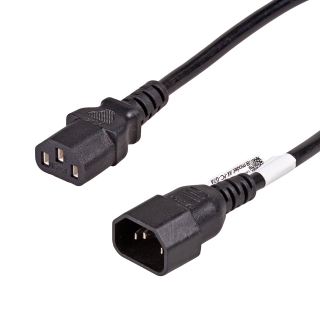 Prodlužovací kabel Akyga AK-PC-07A - IEC C13 / C14 - 3m