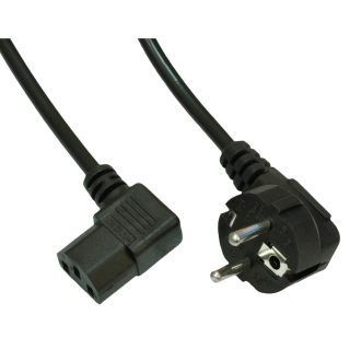 Napájecí kabel Akyga AK-PC-12A - IEC C13 - 3m