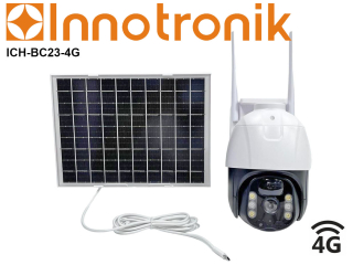 Solární otočná 4G IP kamera Innotronik ICH-BC23-4G