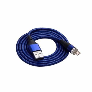 Kabel USB A / USB micro B 1m magnetic AK-USB-47