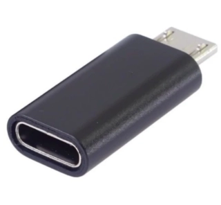 PremiumCord adaptér USB-C na microUSB černý
