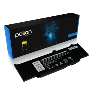 Baterie Polion DR02P pro notebooky DELL Latitude 5340 5350 5440 5540 7455 3500mAh